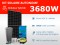 Kit solaire autonome 3680W - OPzV - Easysolar GX 5000VA | 230V / 27,5kWh
