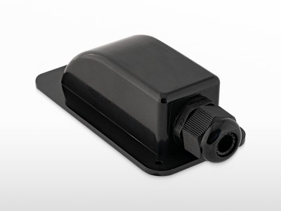 Passe toit étanche simple NOIR | Ø10mm