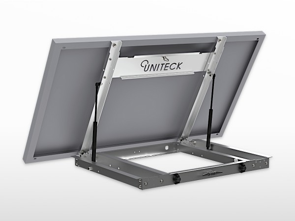 Support panneau solaire inclinable camping-car UNIFIX150.1C | 1500 x 675mm