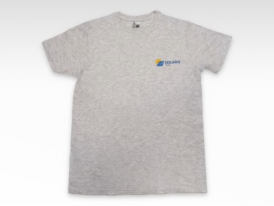 Tee-shirt coton Solaris imprimé Gris | Taille S
