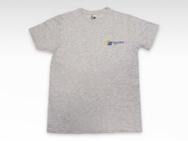 Tee-shirt coton SOLARIS imprimé Gris | Taille L