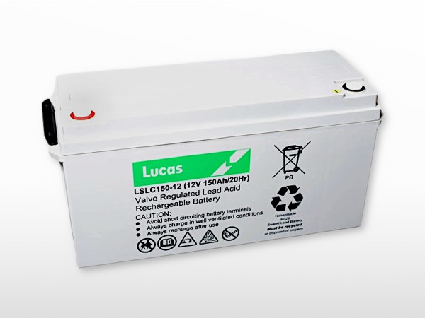 Batterie solaire GEL étanche LUCAS 12V / 150Ah | 1.8kWh