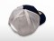 Casquette ventilée SOLARIS brodée Blanc / Bleu foncé | ventilée