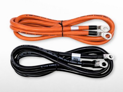 Câbles 120mm² / M10 pour batterie PYTES Pi LV1 vers onduleur | 2m