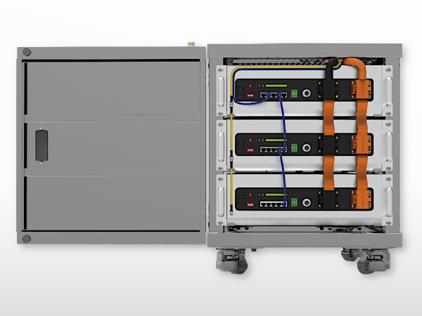 Armoire d'intérieur pour 3 batteries PYTES V5°