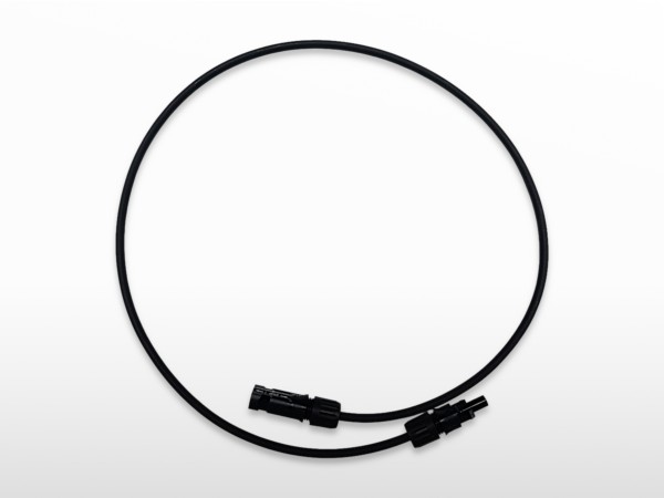 Rallonge câble solaire 6mm² avec MC4 Mâle / MC4 Femelle | 1m