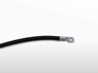 Fil VK 16mm² NOIR avec cosse M8 / NU | 2m