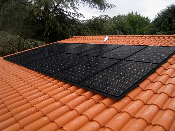 Fixation Toiture TUILE 2 x 7 panneaux solaires max-1160mm