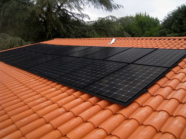 Fixation Toiture TUILE 2 x 10 panneaux solaires max-1160mm