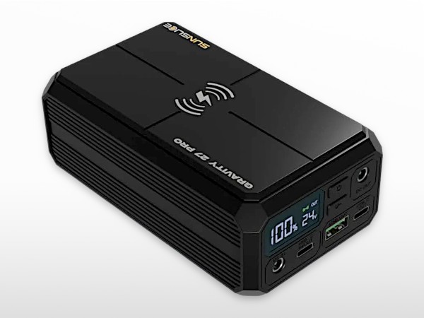 Batterie externe solaire 100Wh SUNSLICE Gravity-27 Pro | USB
