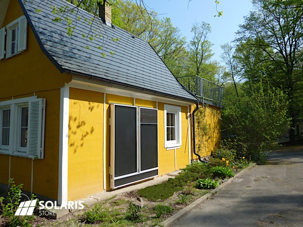 Capteur solaire à air TWINSOLAR Compact 4.5 plat sur façade
