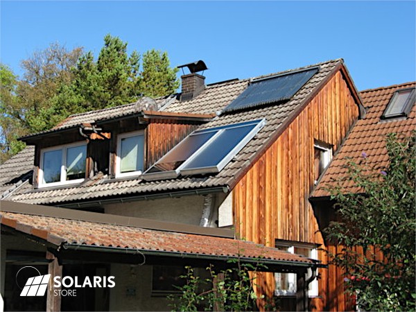 Capteur solaire à air TWINSOLAR Compact 4.5 incliné