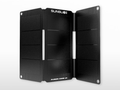 Panneau solaire flexible portable SUNSLICE Fusion Core 10W | USB-A/C