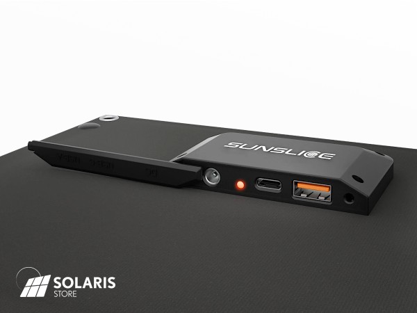 USB-A / USB-C du Panneau solaire portable SUNSLICE Fusion Core 22W