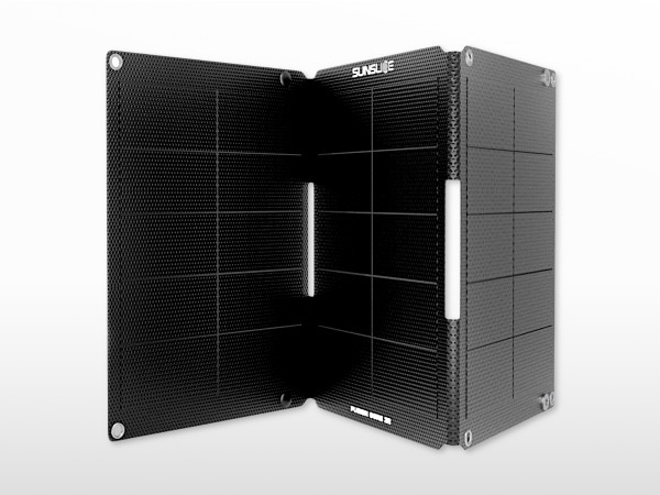 Panneau solaire flexible portable SUNSLICE Fusion Core 22W | USB-A/C