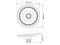 Dimensions Lampadaire solaire autonome LED
