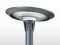 Lampadaire solaire autonome LED indirect - détection crépuscule | 25W / 2200lm