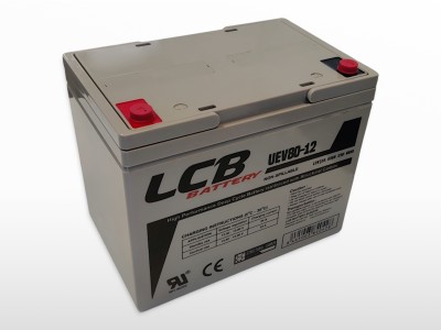Batterie plomb AGM étanche LCB 12V / 80Ah | 960Wh