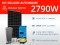 Kit solaire autonome 2790W - OPzV - Easysolar GX 3000VA | 230V / 22,9kWh