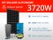 Kit solaire autonome 3720W - OPzV - Easysolar GX 5000VA | 230V / 27,5kWh