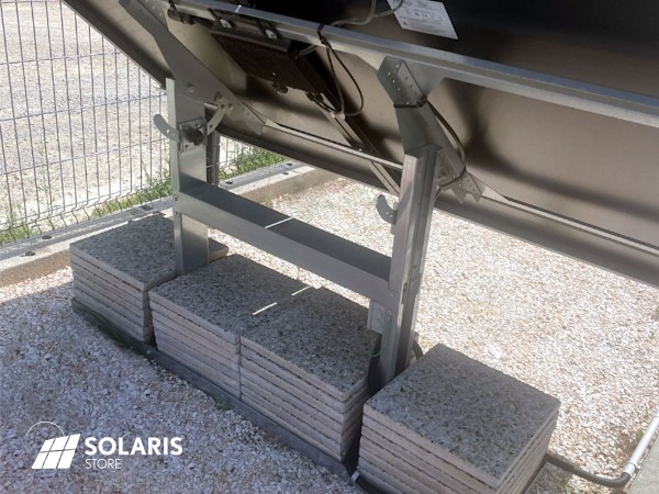 Support UNITECK 1200EGR avec dalles béton