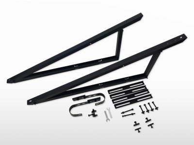 Support panneau solaire universel réglable SOL-MUR-BALCON | larg. max 1160mm