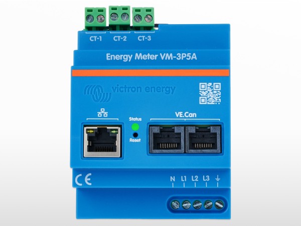 Compteur d'énergie triphasé VM-3P5A VE.Can/Ethernet Victron | 5A