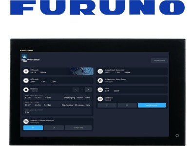 Intégration d’appareils GX aux écrans MFD de navigation - Furuno Victron Victron
