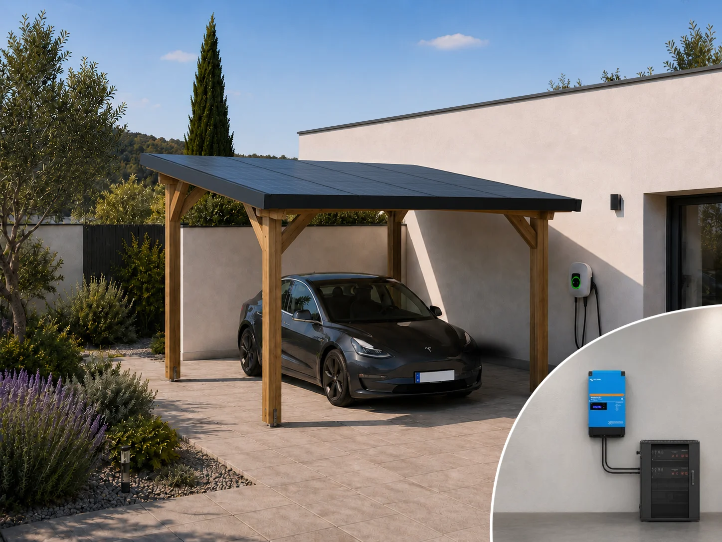 Panneau solaire en autoconsommation pour le télétravail