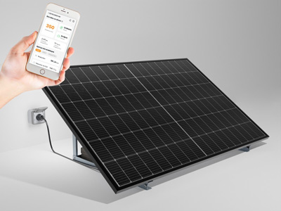 Panneau solaire autoconsommation Plug and Play Solaris GO