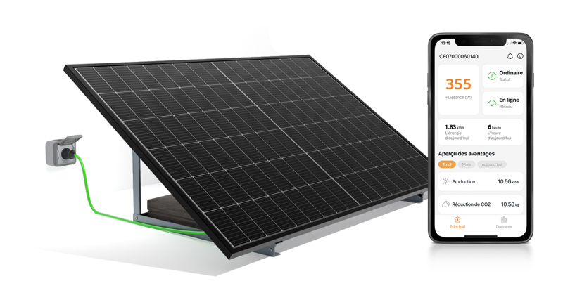 Kit Panneau Solaire Plug and Play - Économisez en 10m