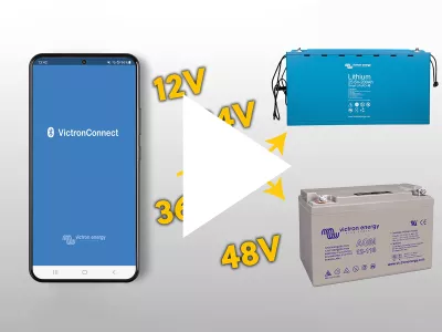 Comment modifier les paramètres batterie avec VictronConnect (Bluetooth) ?