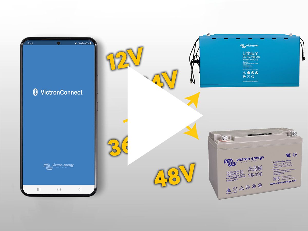 Comment modifier les paramètres batterie avec VictronConnect (Bluetooth) ?