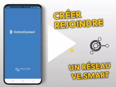 Comment créer et rejoindre un réseau Bluetooth VE.Smart avec VictronConnect ?