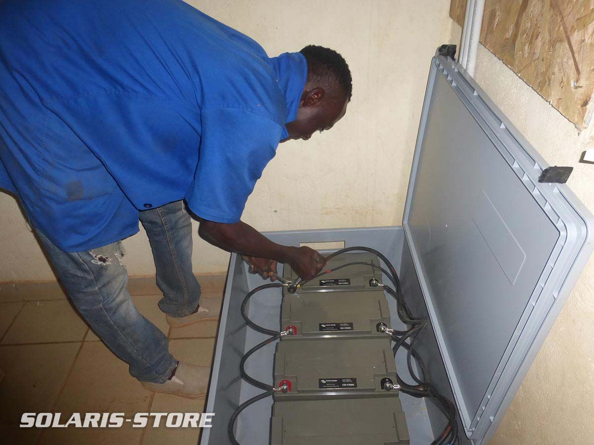 Installer une batterie solaire