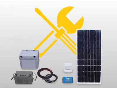 Simulateur de kit solaire pour site isolé * SOLARIS-STORE