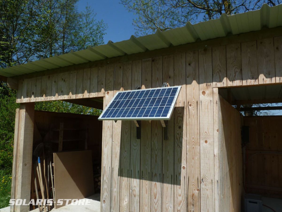 panneau solaire garage