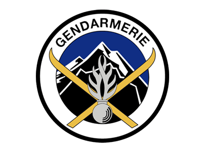 Logo PGHM, Unités de montagne de la Gendarmerie nationale