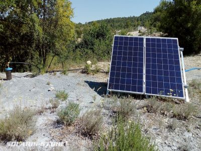 Kit de pompage solaire immergé