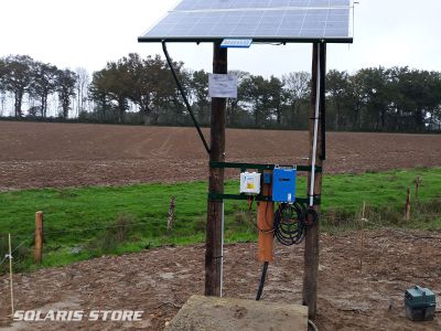 Kit de pompage solaire dans un puits