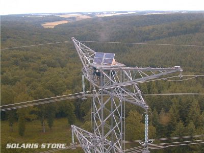 Yonne (89) / Kit solaire pour balisage a&eacute;rien sur pylone haute tension