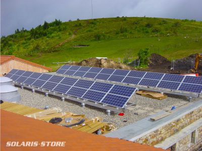 Loire (42) / Installation solaire au Col du B&eacute;al