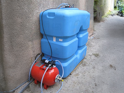 Alimentation en eau d'une habitation autonome