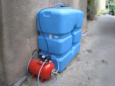 Alimentation en eau d'une habitation autonome