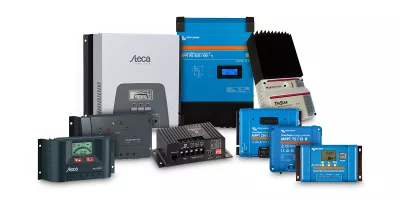 Régulateur Solaire MPPT/PWM 12/24V 100A - Avec écran LCD, Double USB, Protection Complète