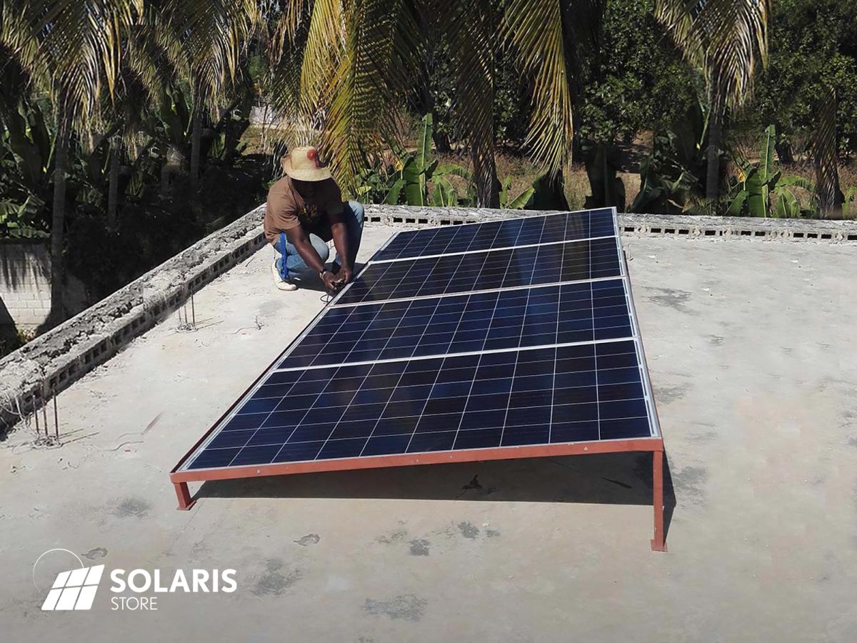 Kit solaire anti délestage pour assurer l’alimentation électrique d’un café bar