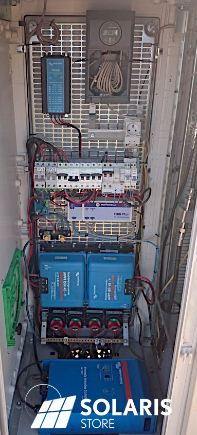 Armoire du relais télécom à Nouméa