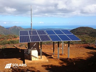 Installation solaire OffGrid pour alimenter un réseau d'antennes relais en Nouvelle Calédonie