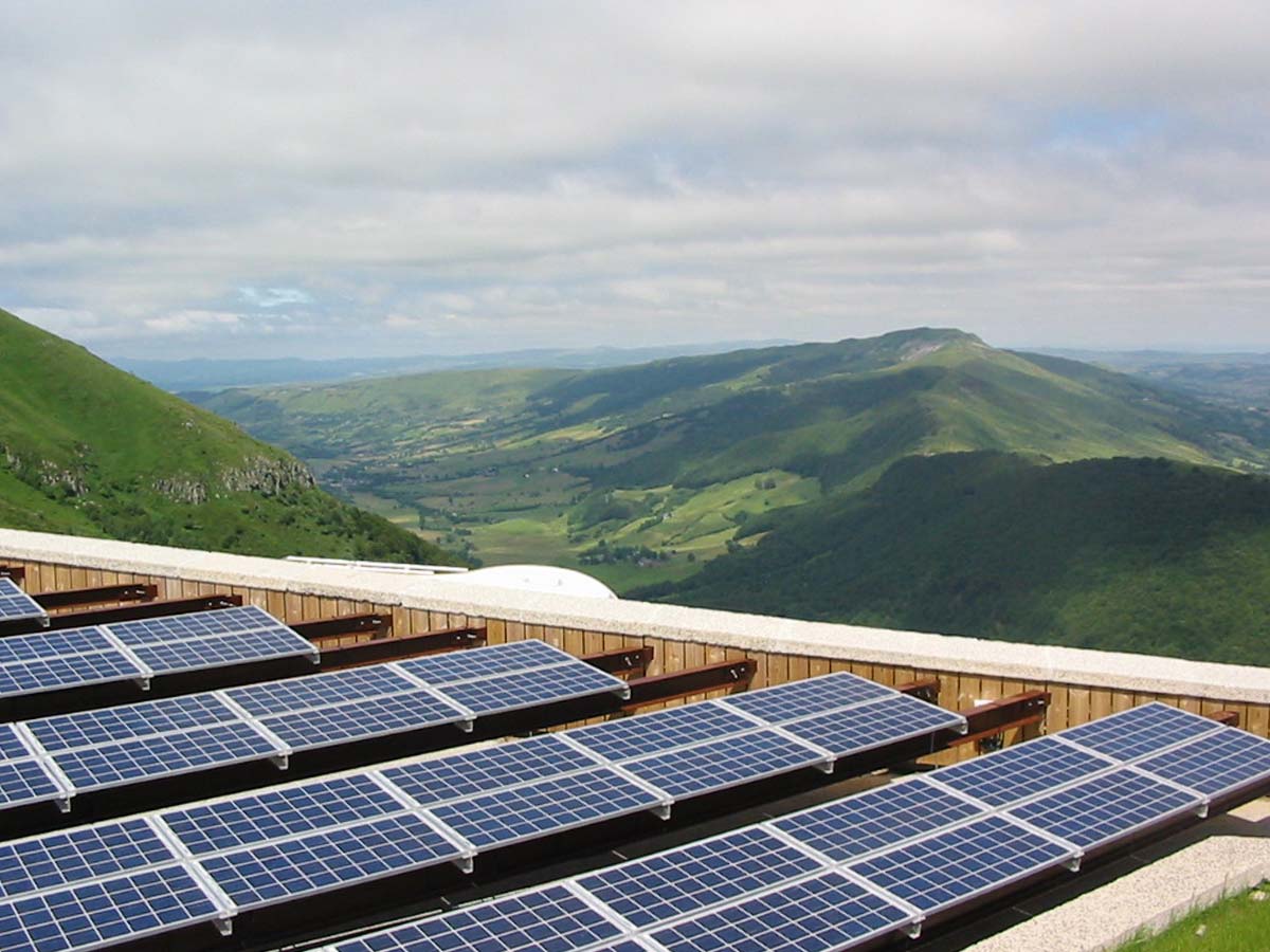 Centrale solaire du refuge du Pas de Peyrol