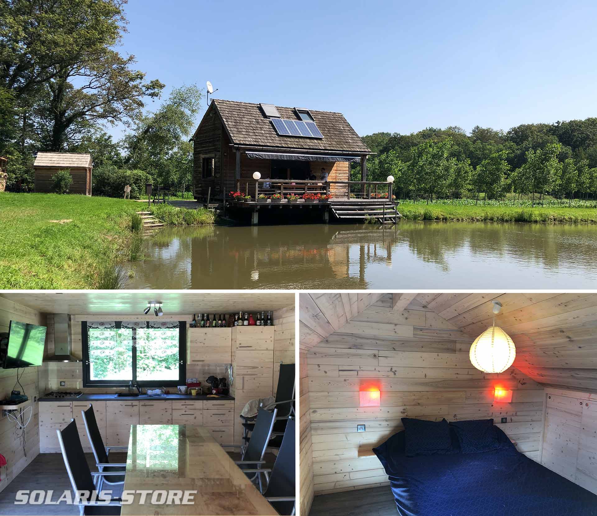 Autoconstruction d'une maison de campagne en bois